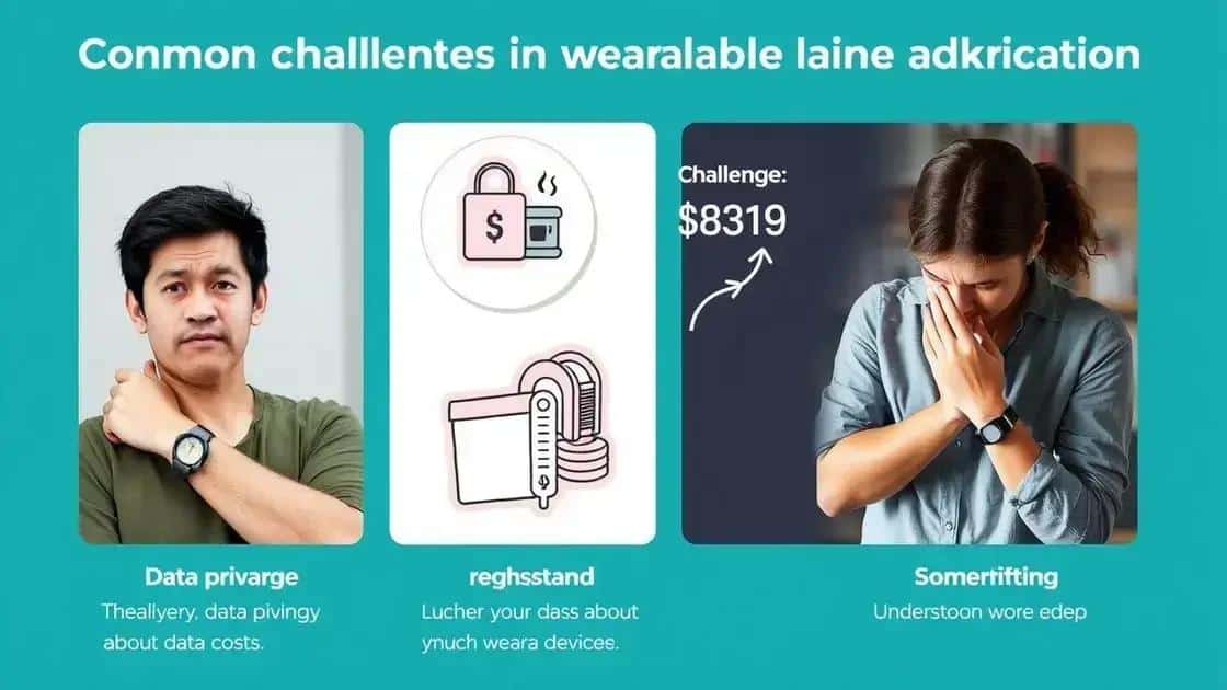 Challenges in wearable tech adoption