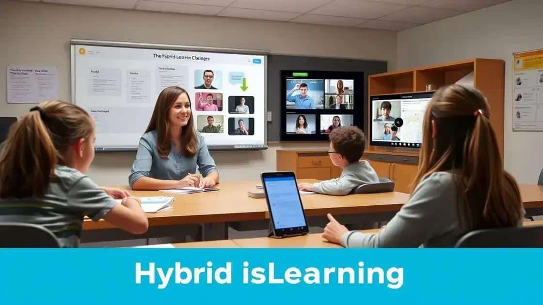 Challenges and solutions in hybrid learning