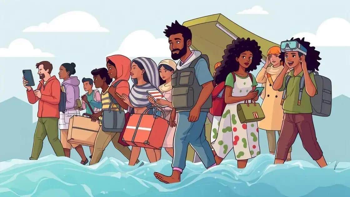 Future projections for international migration patterns