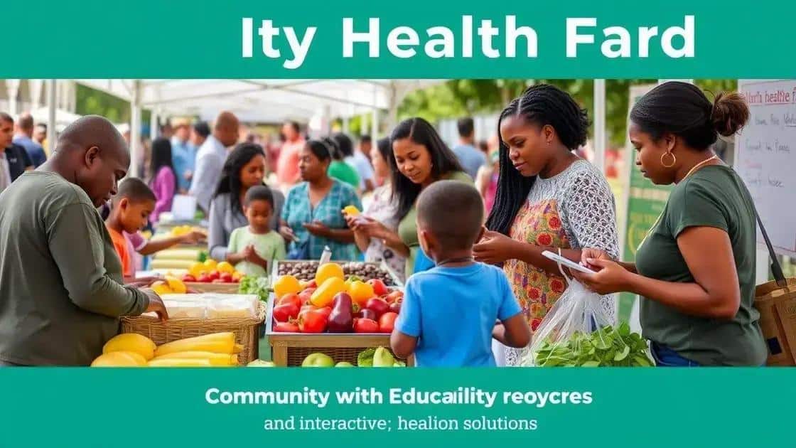 impact on community health