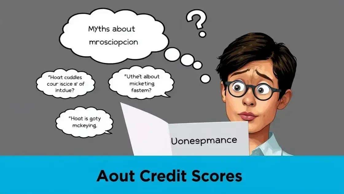 Common misconceptions about credit scores