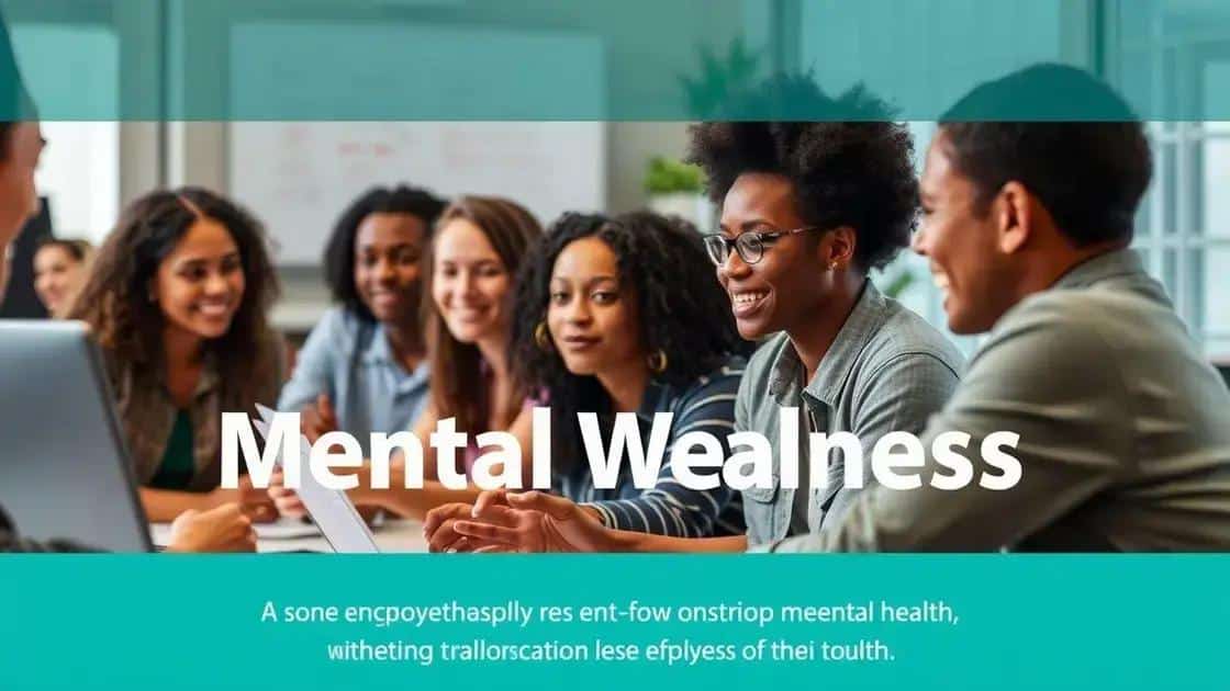 Latest trends in employee mental health initiatives