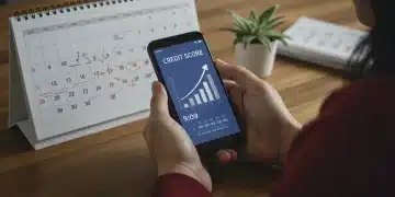 Graphic showing rapid credit score increase over 90 days