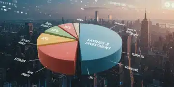 Pie chart illustrating 30% income allocation for smart budgeting in 2026 US