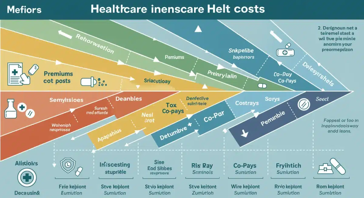 Infographic showing potential changes in healthcare costs due to 2026 reforms