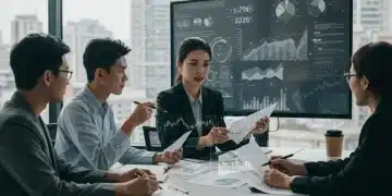 Group of investors analyzing financial data for wealth accumulation strategies in 2026