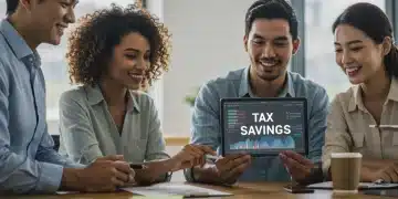 Small business owners reviewing tax credit opportunities for 2026