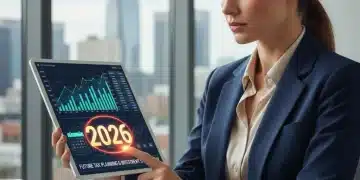 Professional analyzing financial data for 2026 capital gains tax planning