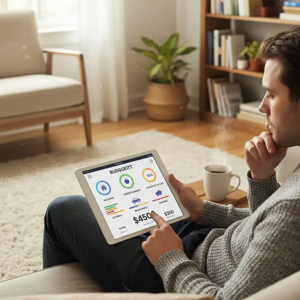Utilizing a modern budgeting application for personal finance tracking
