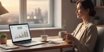 Person calmly reviewing financial plans for peace of mind in 2026