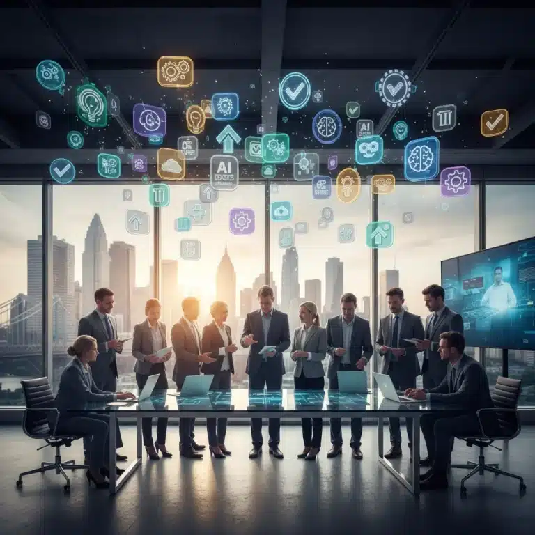 Digital badges and micro-credentials symbolizing skill acquisition and career advancement in the US workforce.