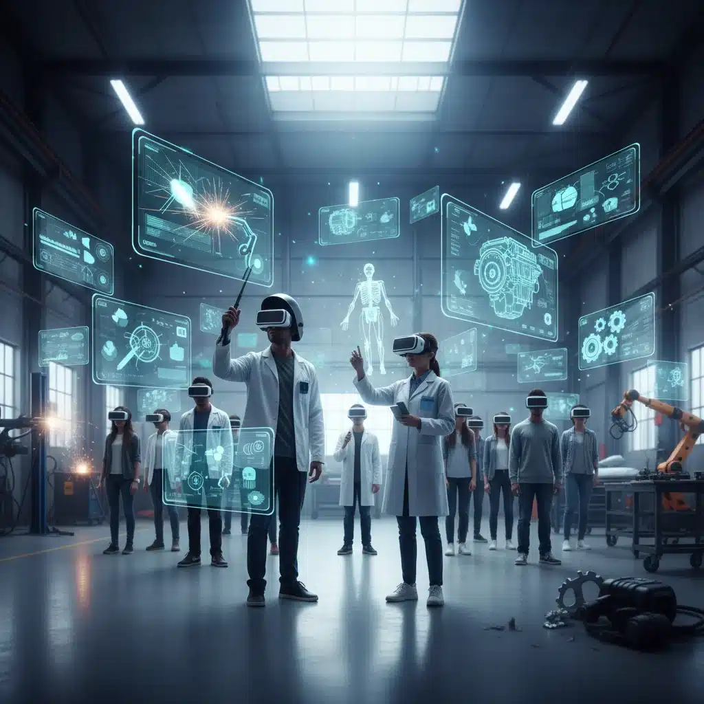 VR in US Vocational Training: 2026 Projections & Impact